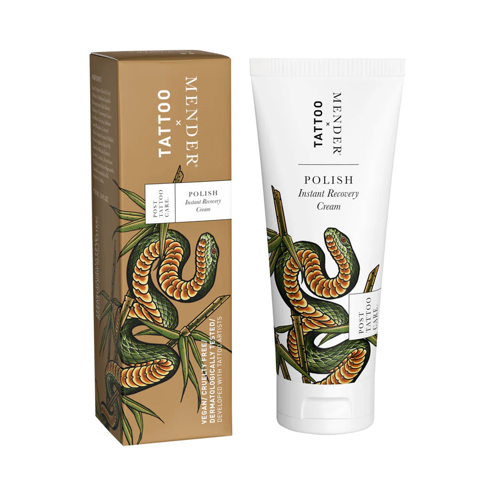 Tattoo Mender Polish – Omedelbar återhämtningskräm 100 ml