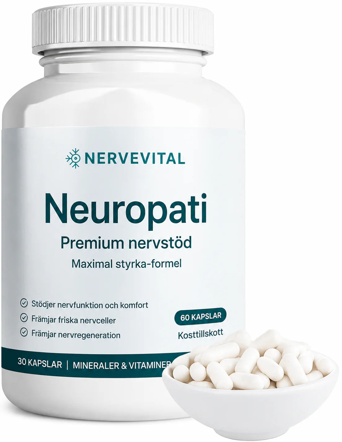 NerveVital™ – stöd för nerverna | Bli av med brännande och domnande nervsmärtor på bara 3 dagar!