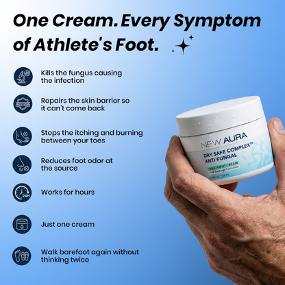 New Aura™ Anti-Fungal Foot Cream