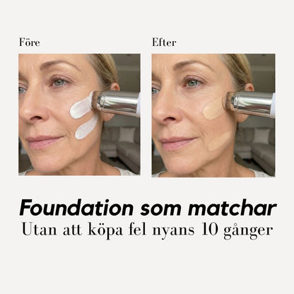 SVEA | Foundation som anpassar sig efter hudtonen