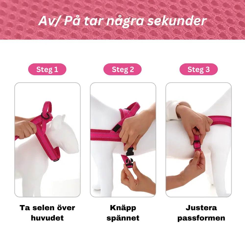 Comfortwalk Pro 2.0 – sele som förhindrar att hunden drar