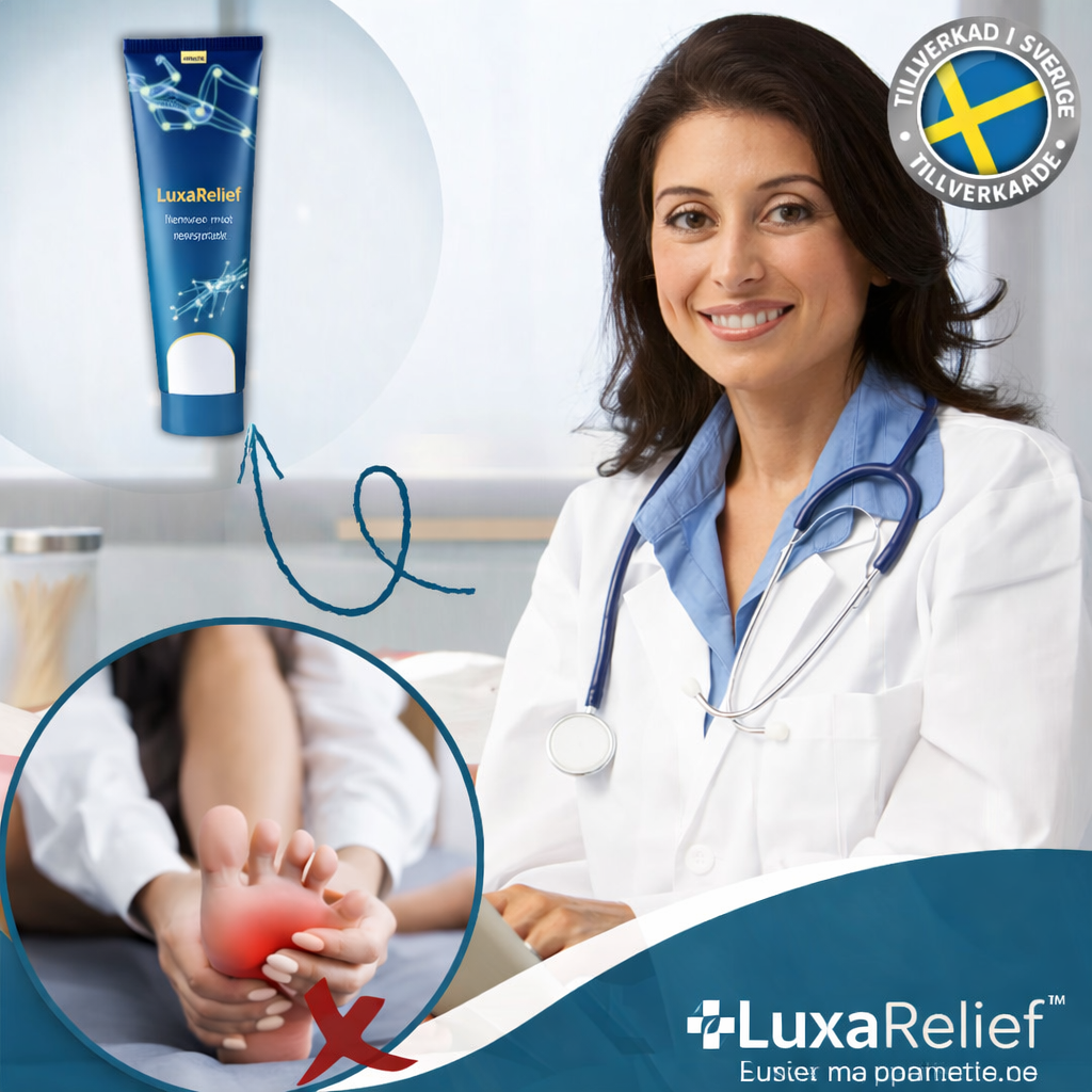 LuxaRelief | Minskar 93% av nervsmärta på bara 7 dagar!
