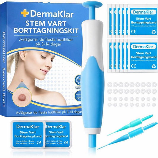 DermaKlar - Kit för borttagning av hudflikar