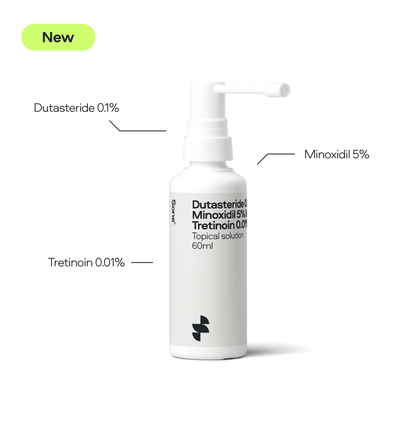 Dutasterid kombinationsspray