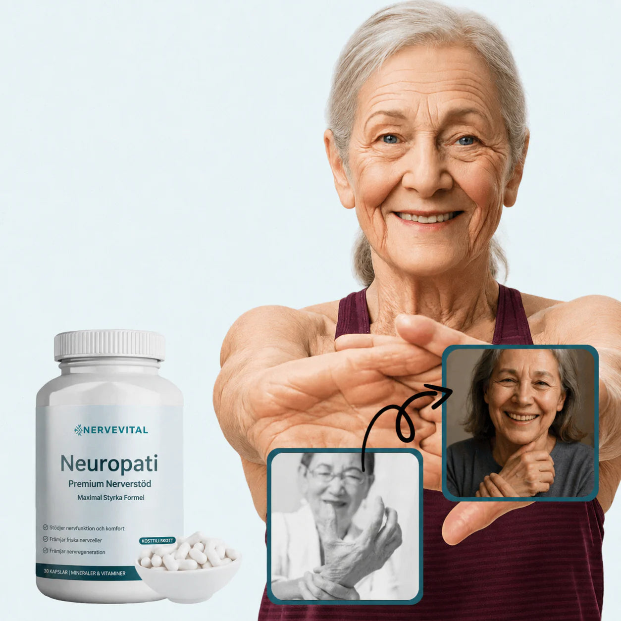 NerveVital™ – stöd för nerverna | Bli av med brännande och domnande nervsmärtor på bara 3 dagar!