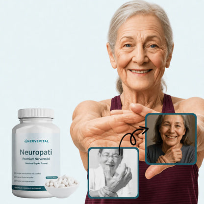 NerveVital™ – stöd för nerverna | Bli av med brännande och domnande nervsmärtor på bara 3 dagar!