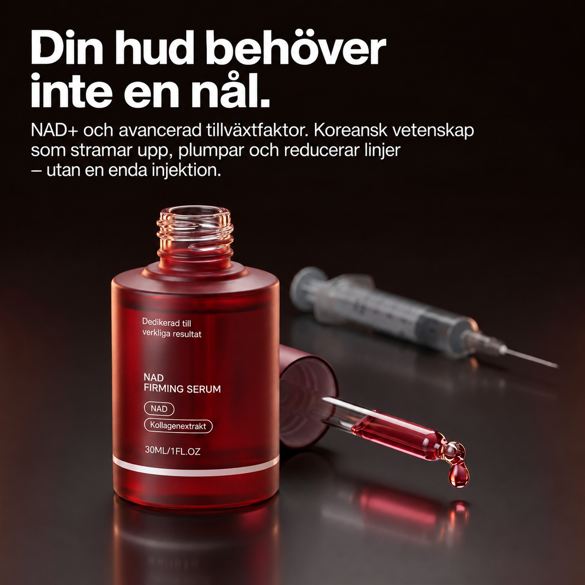 Koreanskt NAD+ Advanced Growth Factor-serum