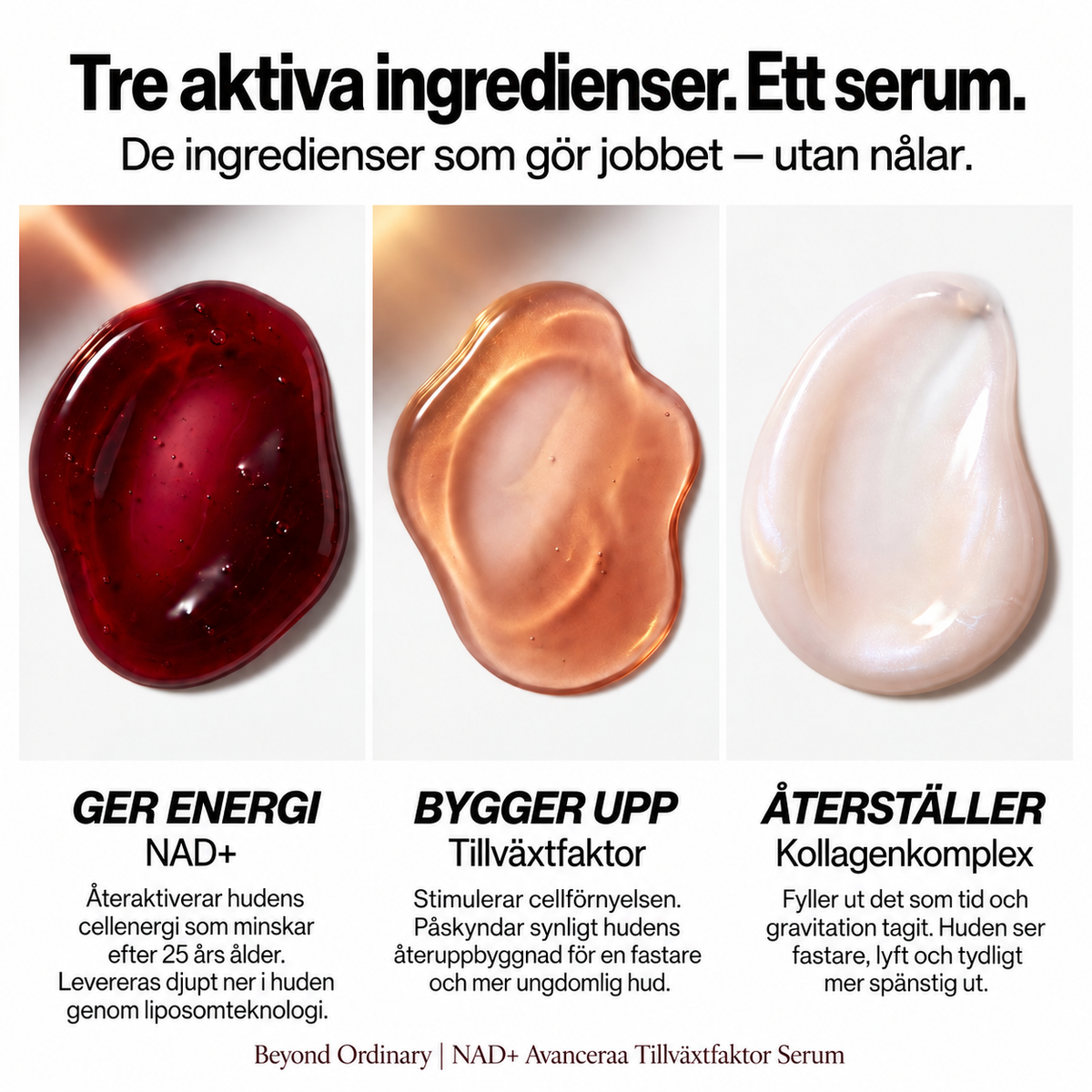 Koreanskt NAD+ Advanced Growth Factor-serum