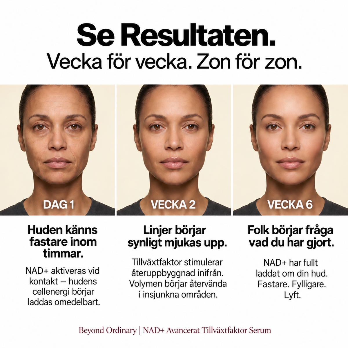 Koreanskt NAD+ Advanced Growth Factor-serum