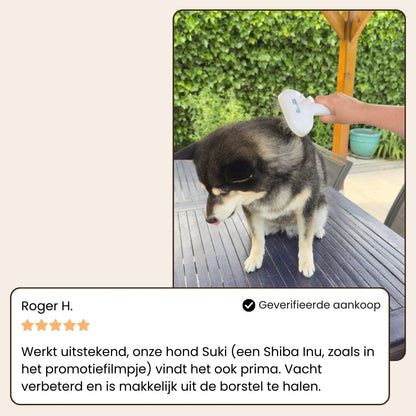 CoatCare Pro | Professionell pälsvårdsborste för husdjur