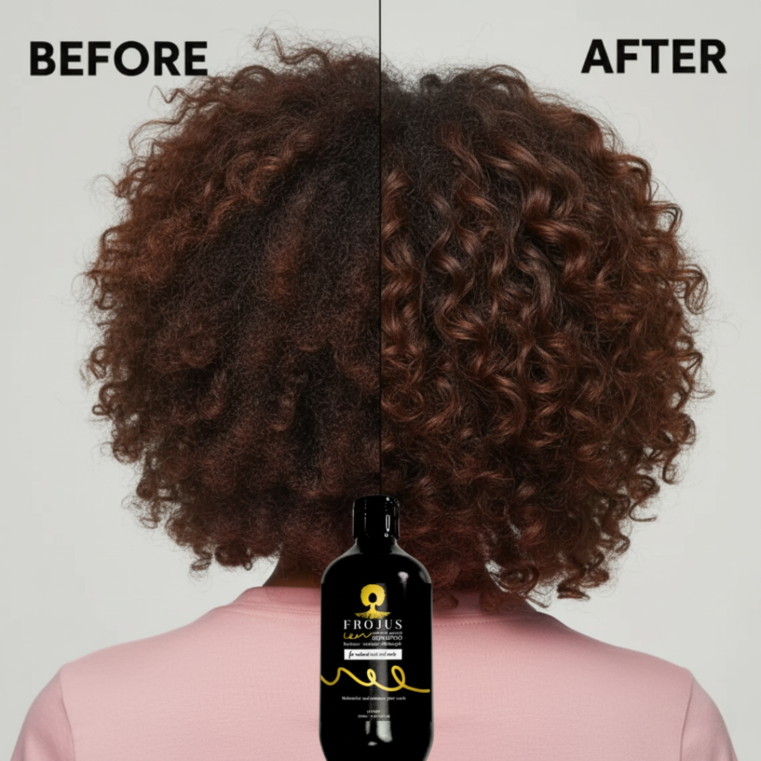 Frojus Moisture Quench Schampo + Curl Definition Balsamset