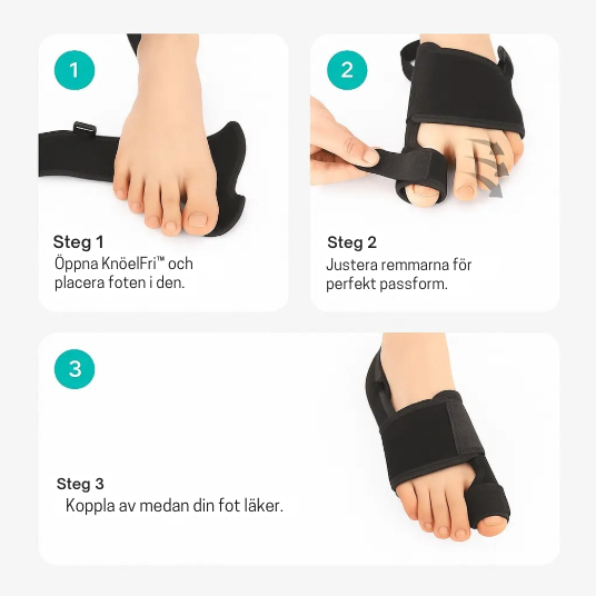 HalluxEase™ | Smärtfri komfort varje steg!